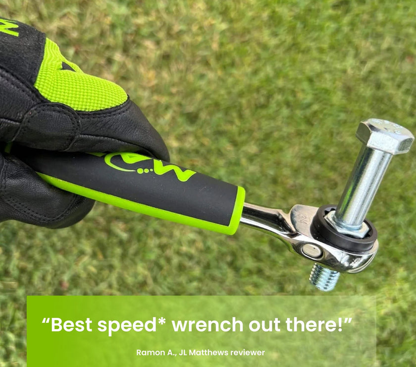 Insulated 4 - in - 1 Ratcheting Speed Wrench - MADI Lineman Tools