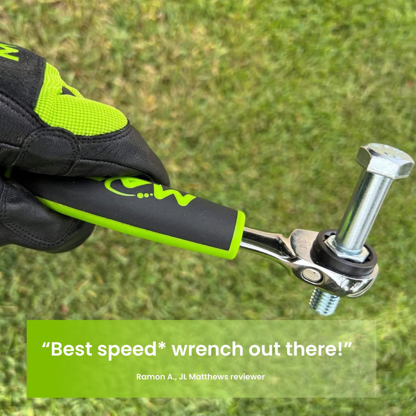 Insulated 4 - in - 1 Ratcheting Speed Wrench - MADI Lineman Tools