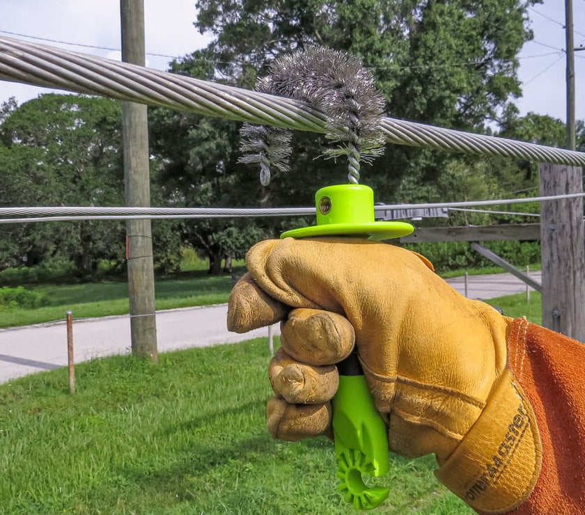 J Wire Brush Replacement - MADI Lineman Tools