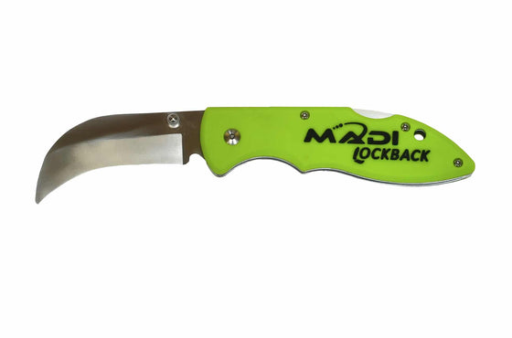 Lockback Blunted Lineman Knife - MADI Lineman Tools