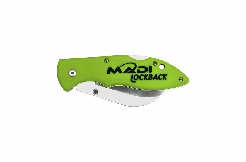 Lockback Blunted Lineman Knife - MADI Lineman Tools
