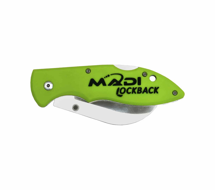 Lockback Blunted Lineman Knife - MADI Lineman Tools