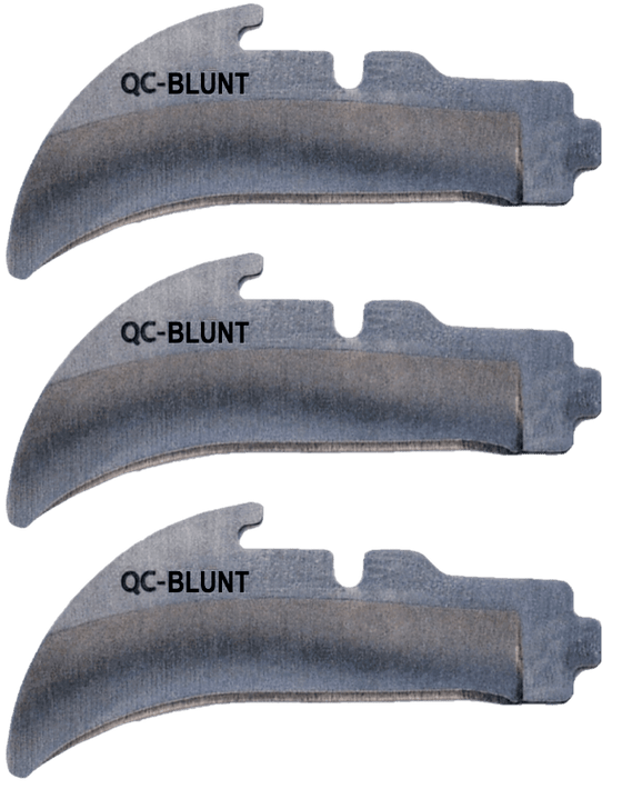 Lockback Quick - Change 3pc Lineman Blunted Blade Pack - MADI Lineman Tools