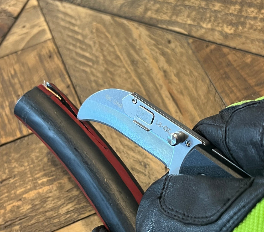 Lockback Quick Change Lineman Knife - MADI Lineman Tools