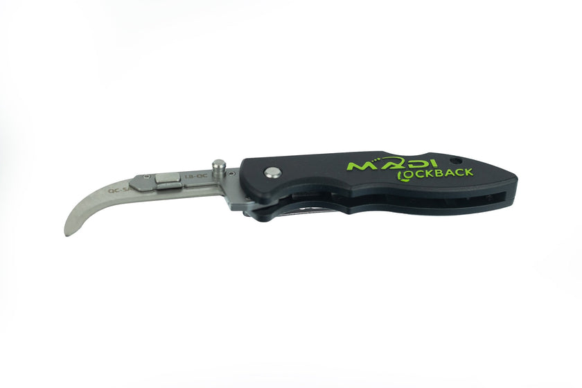 Lockback Quick Change Lineman Knife - MADI Lineman Tools