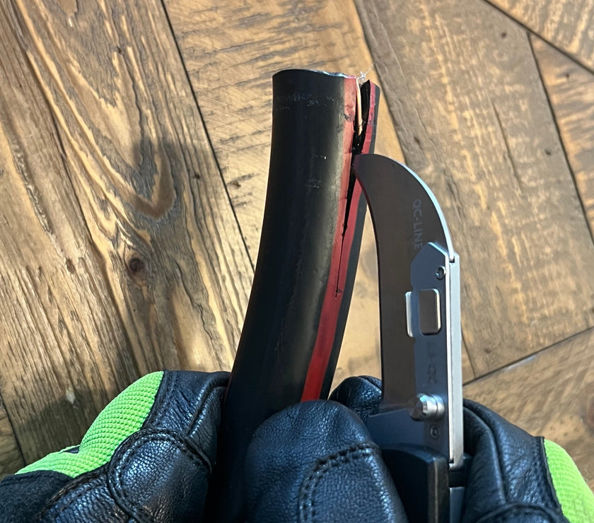 Lockback Quick Change Lineman Knife - MADI Lineman Tools