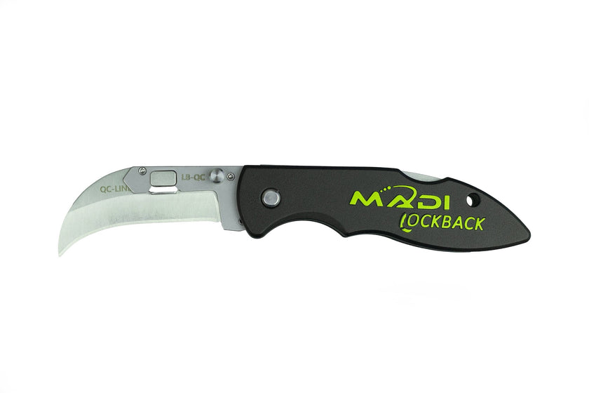 Lockback Quick Change Lineman Knife - MADI Lineman Tools