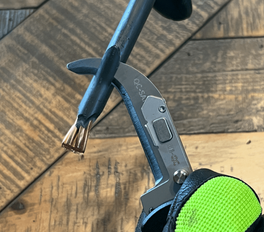 Lockback Quick Change Lineman Knife - MADI Lineman Tools