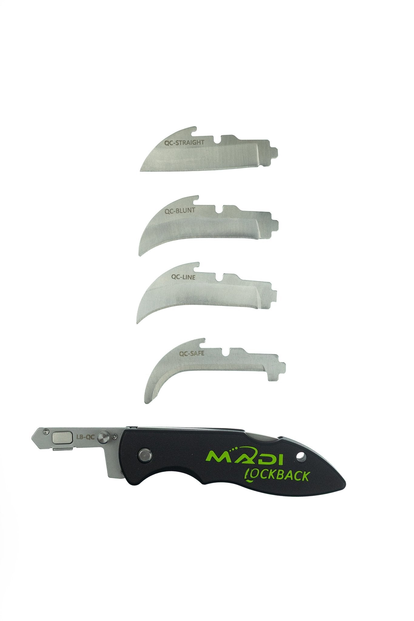 Lockback Quick Change Lineman Knife - MADI Lineman Tools