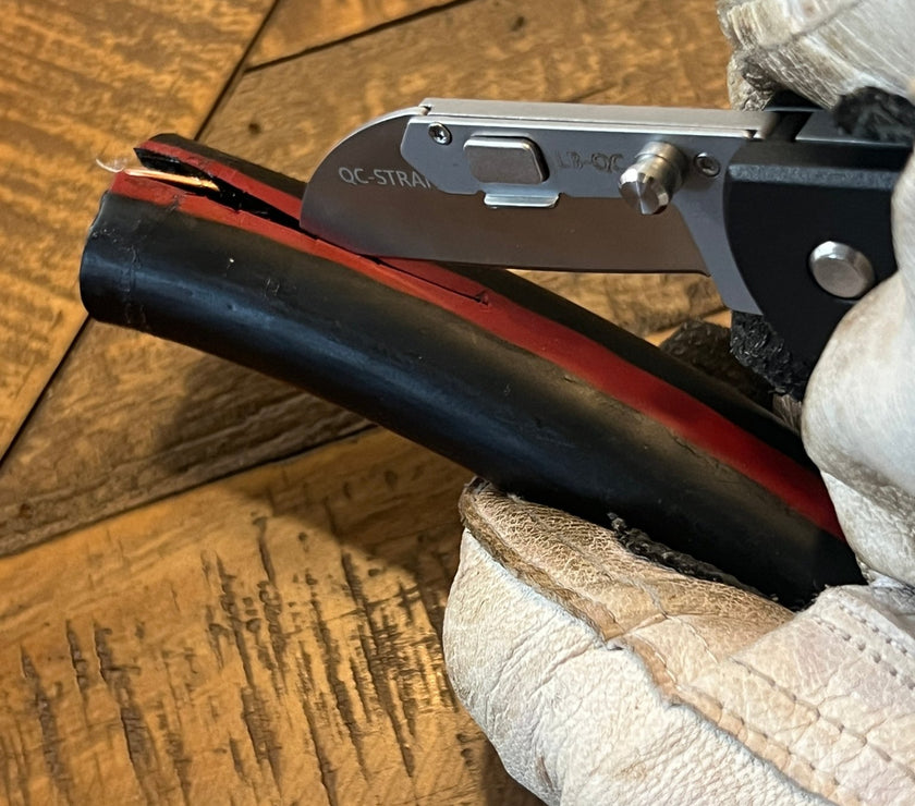 Lockback Quick Change Lineman Knife - MADI Lineman Tools