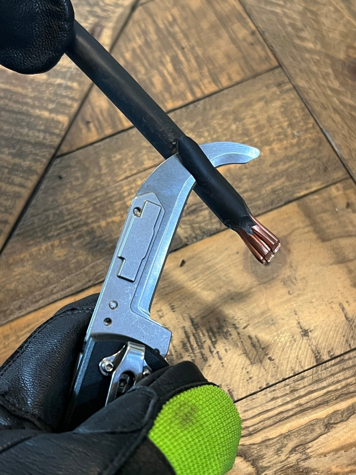 Lockback Quick Change Lineman Knife - MADI Lineman Tools