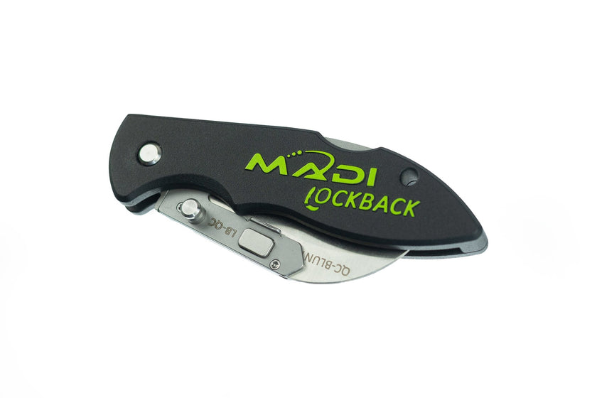Lockback Quick Change Lineman Knife - MADI Lineman Tools
