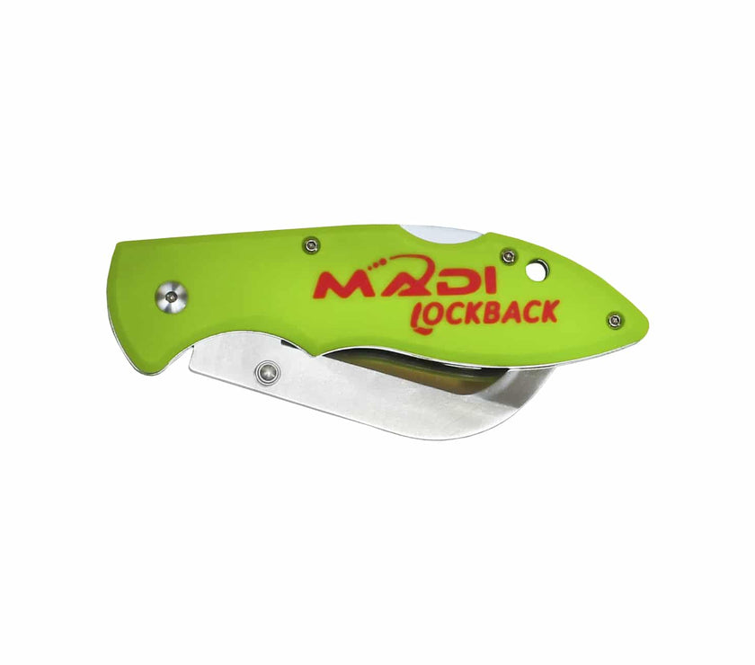 Lockback Safety Blade Lineman Knife - MADI Lineman Tools