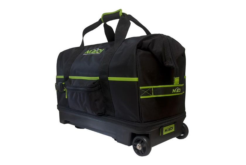 MADI Lineman Dual Compartment Tool & Gear Bag w/ Wheels - MADI Lineman Tools
