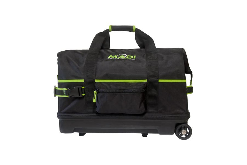 MADI Lineman Dual Compartment Tool & Gear Bag w/ Wheels - MADI Lineman Tools