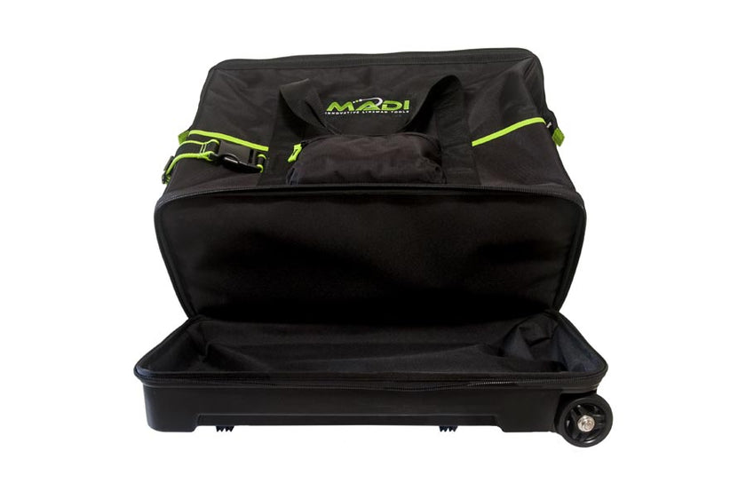MADI Lineman Dual Compartment Tool & Gear Bag w/ Wheels - MADI Lineman Tools