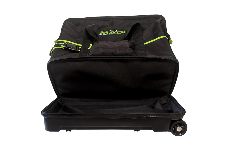 MADI Lineman Dual Compartment Tool & Gear Bag w/ Wheels - MADI Lineman Tools