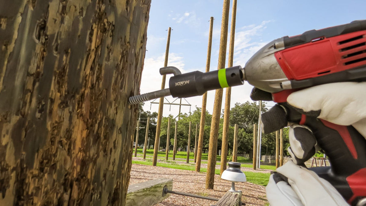 Slot Socket™ Plus - Impact-Rated Tool for Wing Nut & Eye Bolt Clamps