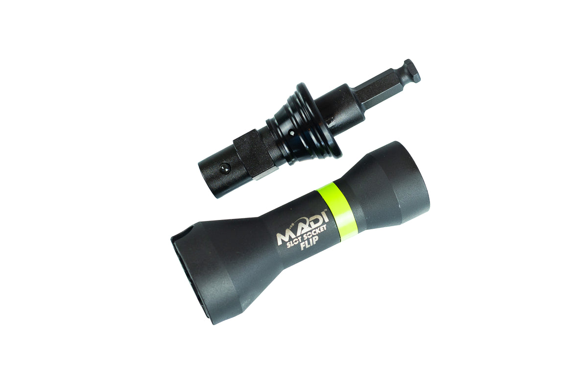 Compact Single Slot Socket™ Flip w/ Secure Lock Adapter