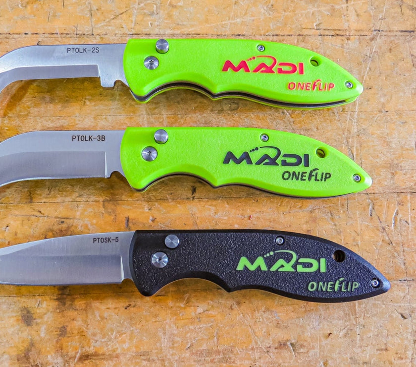 OneFlip™ Blunted Lineman Knife - MADI Lineman Tools