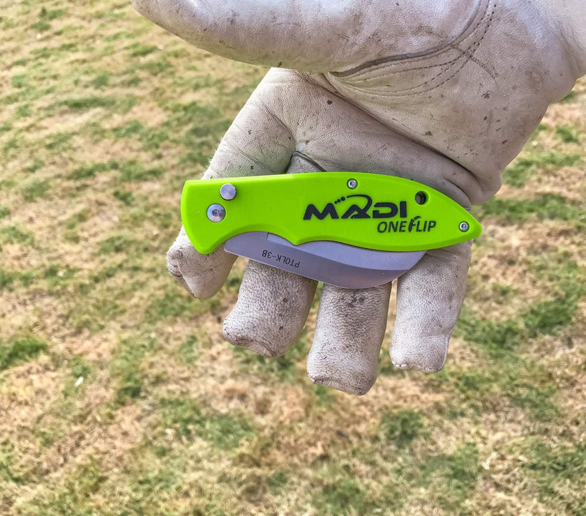 OneFlip™ Blunted Lineman Knife - MADI Lineman Tools