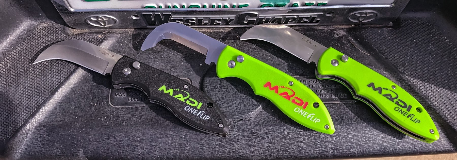 OneFlip™ Blunted Lineman Knife - MADI Lineman Tools
