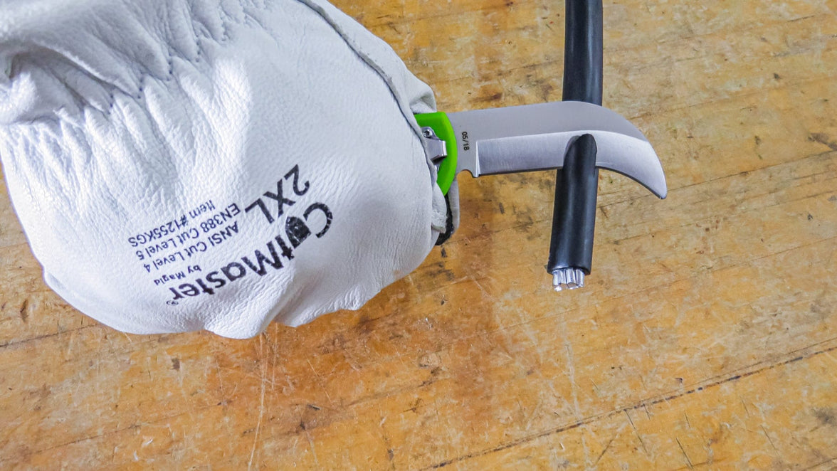 OneFlip™ Blunted Lineman Knife - MADI Lineman Tools