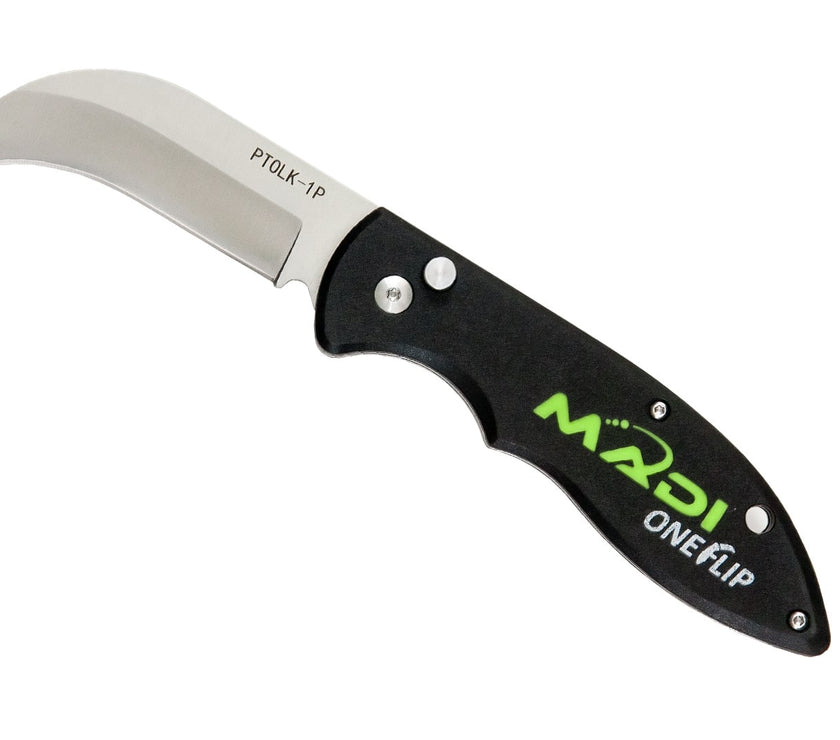 OneFlip™ Pointed Lineman Knife - MADI Lineman Tools