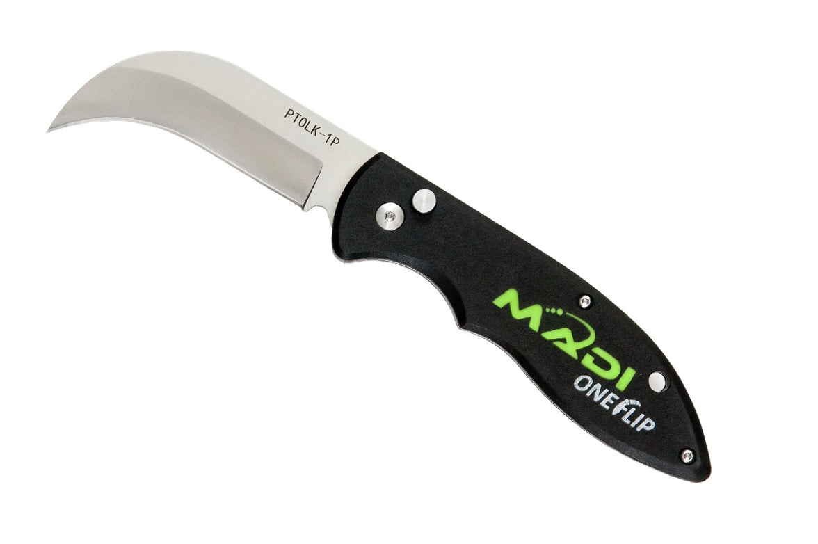 OneFlip™ Pointed Lineman Knife - MADI Lineman Tools