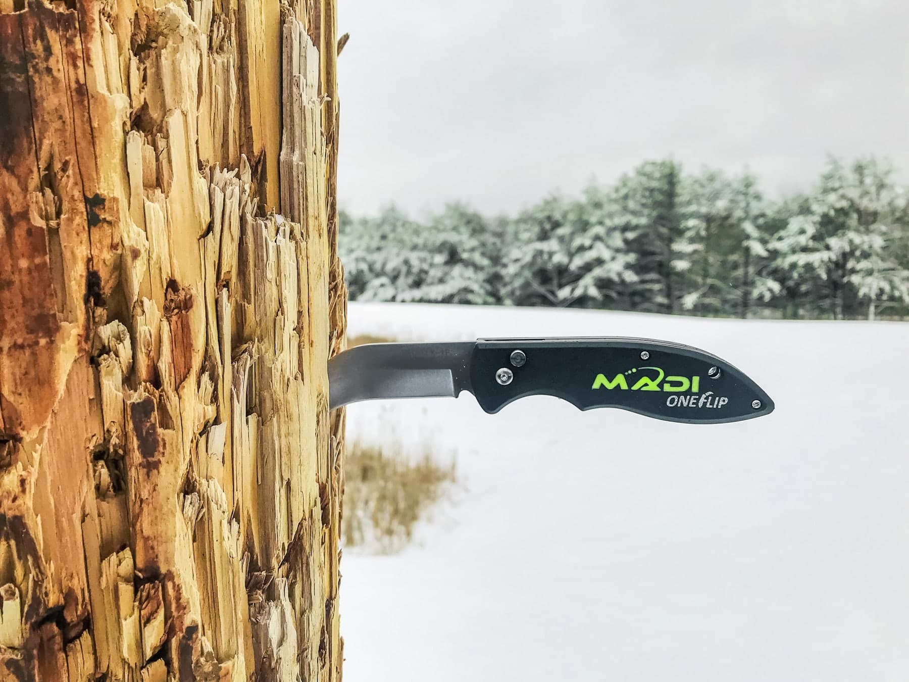 OneFlip™ Pointed Lineman Knife - MADI Lineman Tools