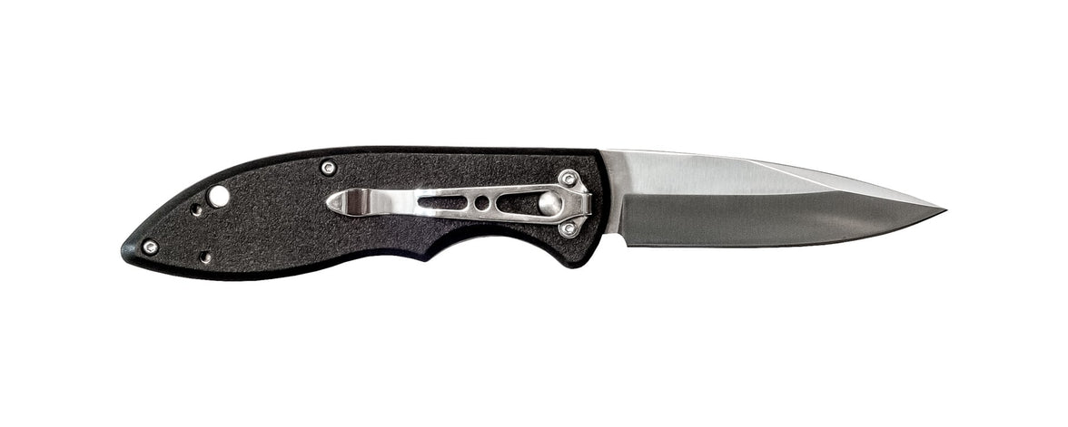 OneFlip™ Straight Pointed Lineman Knife - MADI Lineman Tools