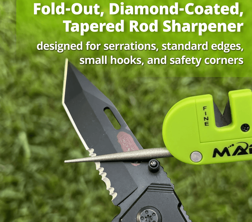 Pocket Knife Sharpener - MADI Lineman Tools