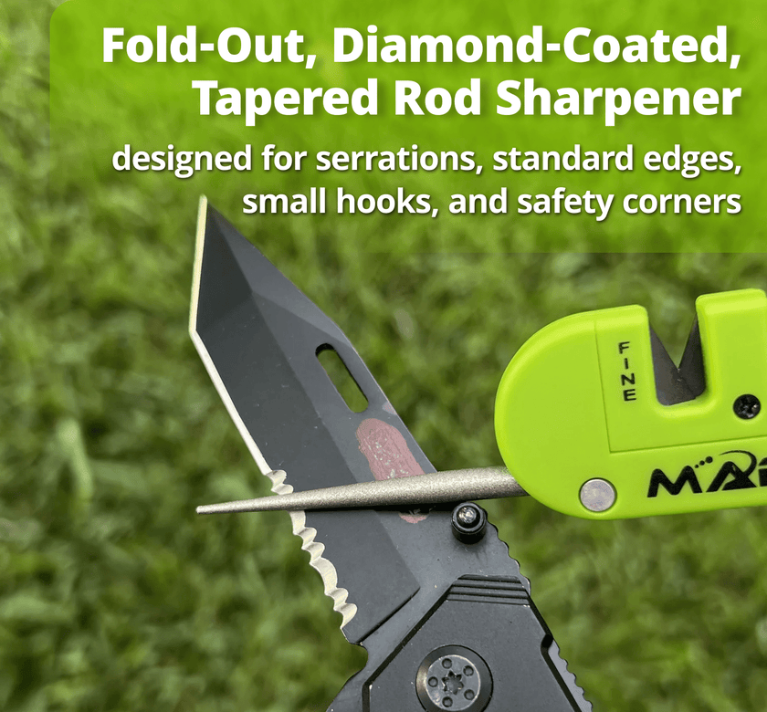 Pocket Knife Sharpener - MADI Lineman Tools