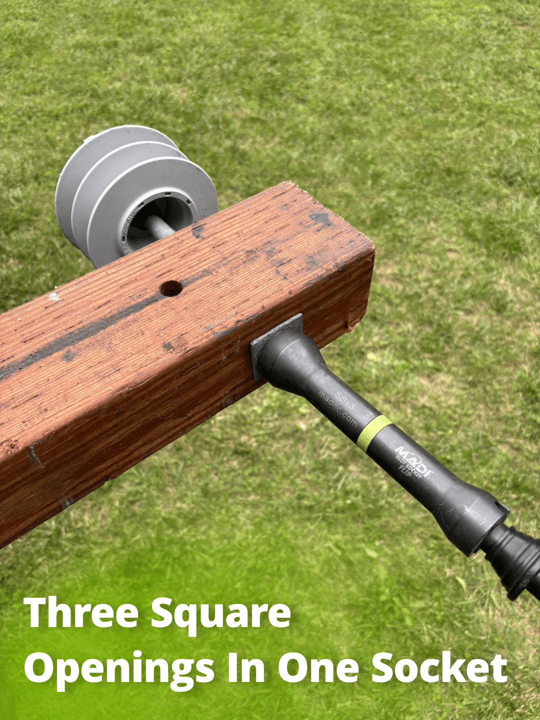 Slot Socket™ Flip - MADI Lineman Tools