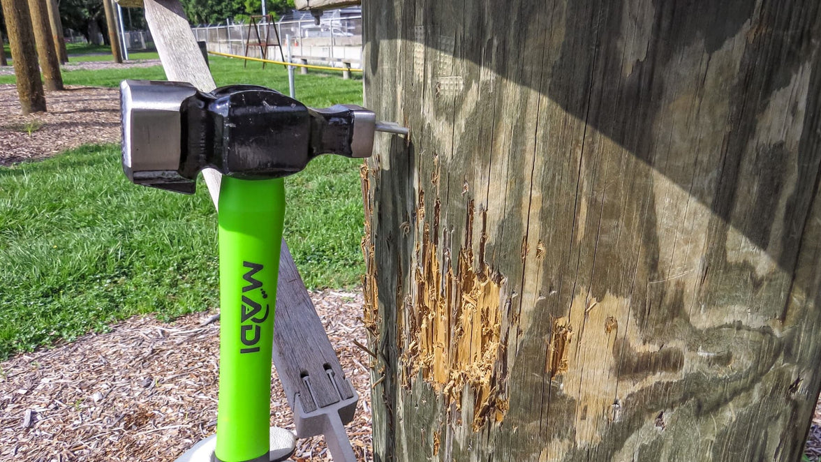 Smooth Lineman Hammer - MADI Lineman Tools