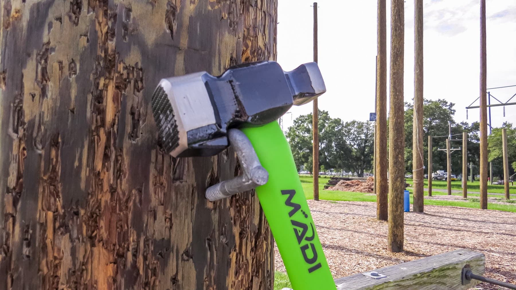 Smooth Lineman Hammer - MADI Lineman Tools