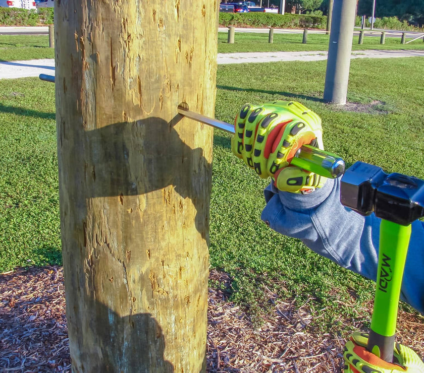 Smooth Lineman Hammer - MADI Lineman Tools