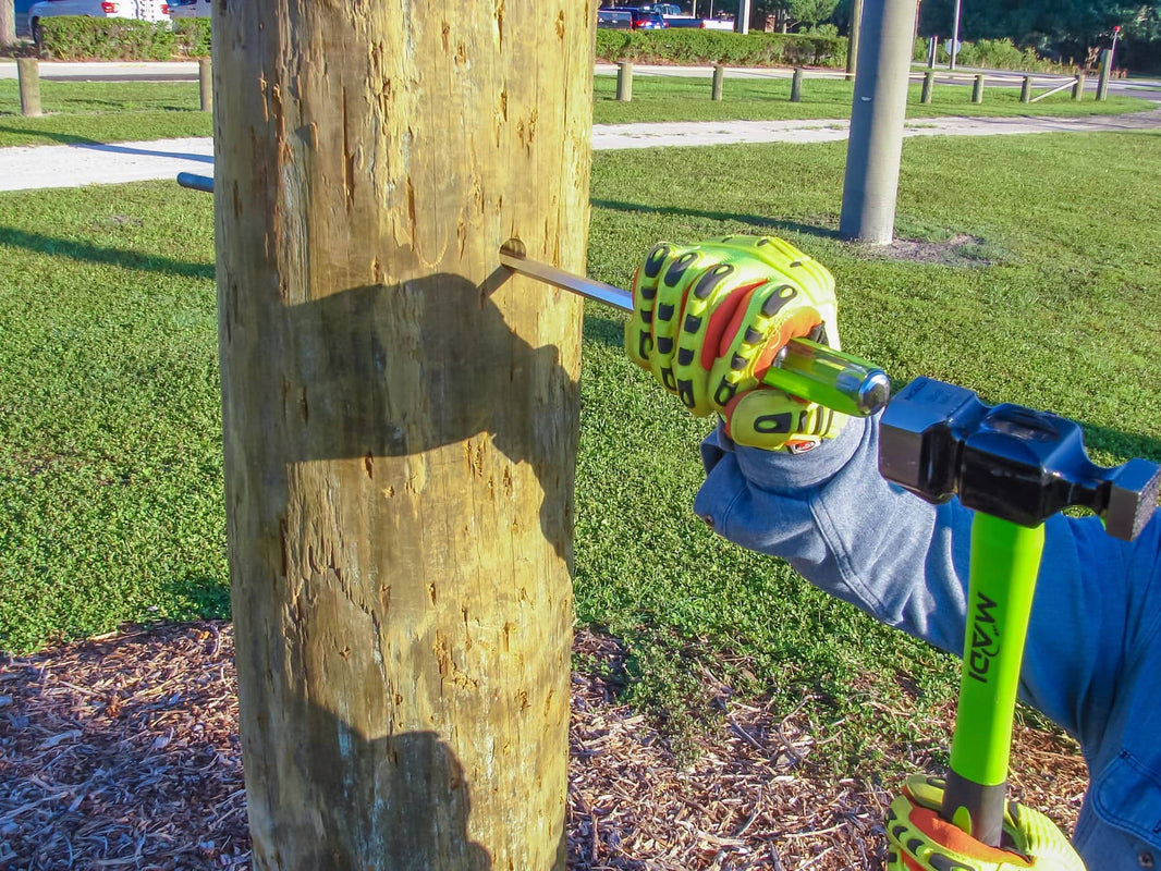 Smooth Lineman Hammer - MADI Lineman Tools