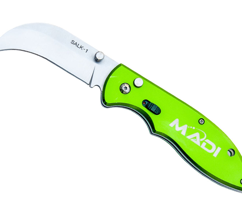 Spring Assisted Lineman Knife - MADI Lineman Tools