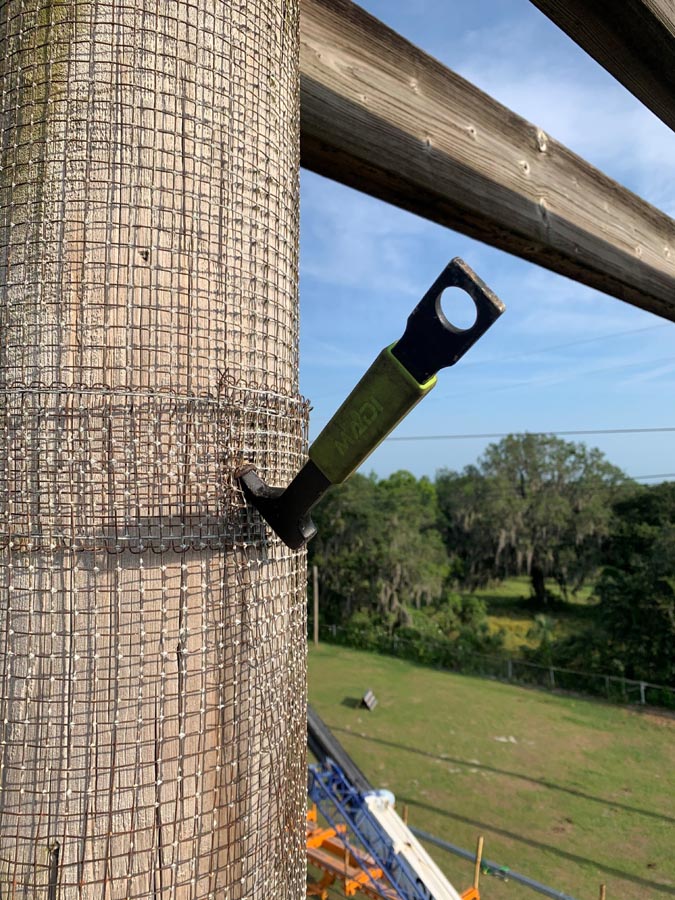 Transmission Bell Separator with Staple Remover - MADI Lineman Tools