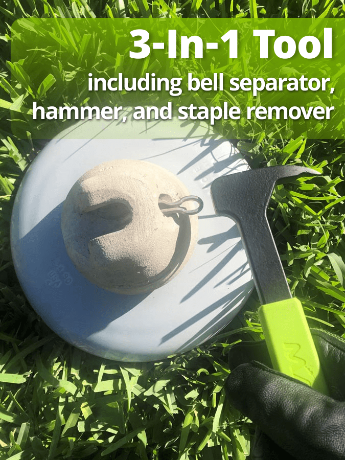 Transmission Bell Separator with Staple Remover - MADI Lineman Tools