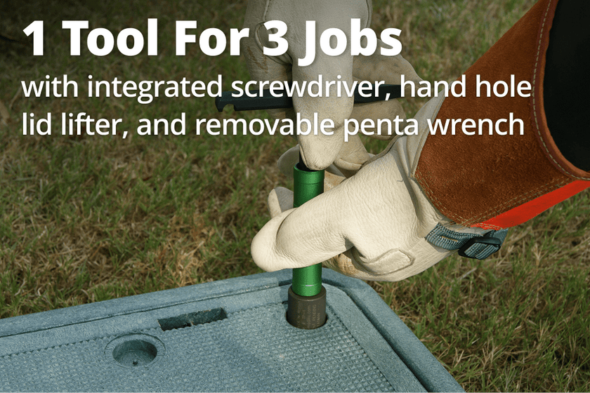 Tri - Penta™ Wrench - MADI Lineman Tools